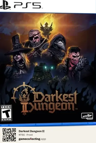 Darkest Dungeon II PlayStation 5, NTSC box front