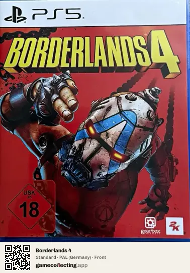 Borderlands 4 PlayStation 5, Germany box front