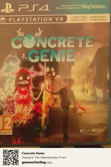 Concrete Genie PlayStation 4, Netherlands box front