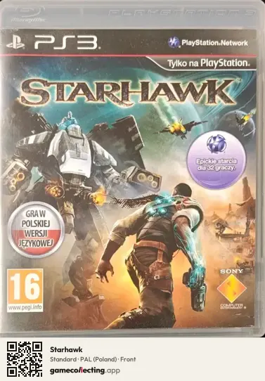 Starhawk PlayStation 3, Poland box front