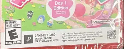 Hello Kitty Party Land, the ESRB box on its front