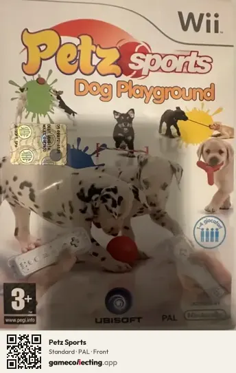 Petz Sports Nintendo Wii, PAL box front