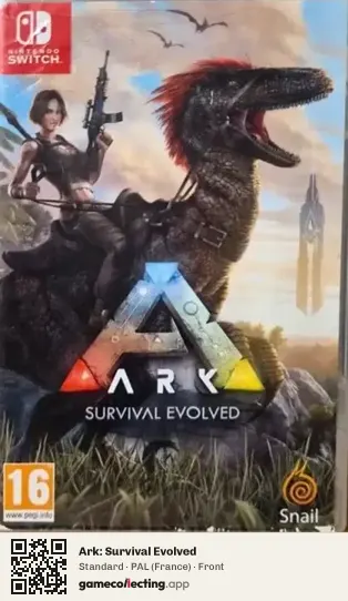 Ark: Survival Evolved Nintendo Switch, France box front