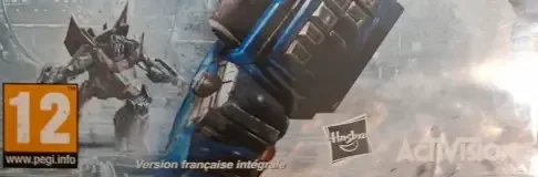 Transformers: The Game, the PEGI square on its front