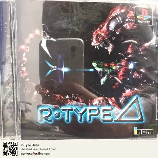 R-Type Delta PlayStation, Asia box front