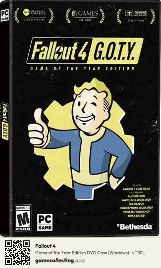 Fallout 4 Computer, NTSC box front