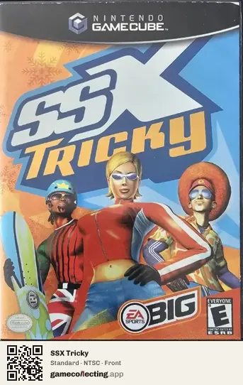 SSX Tricky Nintendo GameCube, NTSC box front