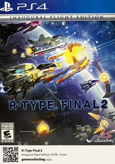 R-Type Final 2 PlayStation 4, NTSC box front