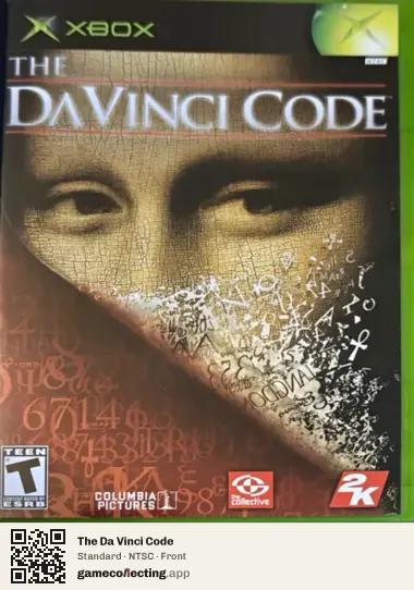 The Da Vinci Code Xbox, NTSC box front
