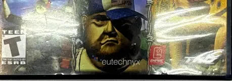 Big Mutha Truckers, the ESRB box on its front