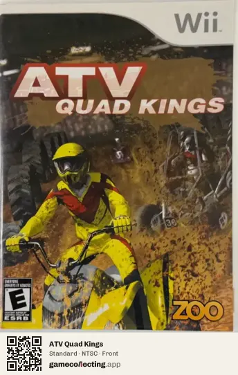 ATV Quad Kings Nintendo Wii, NTSC box front