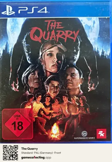 The Quarry PlayStation 4, Germany box front