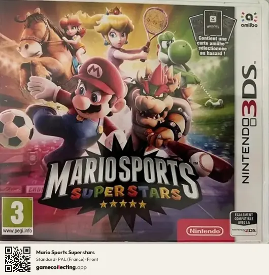 Mario Sports Superstars Nintendo 3DS, France box front