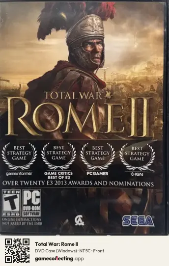 Total War: Rome II Computer, NTSC box front