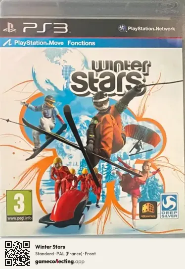 Winter Stars PlayStation 3, France box front