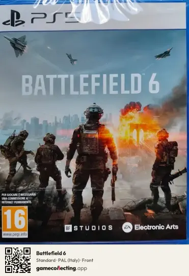 Battlefield 6 PlayStation 5, Italy box front
