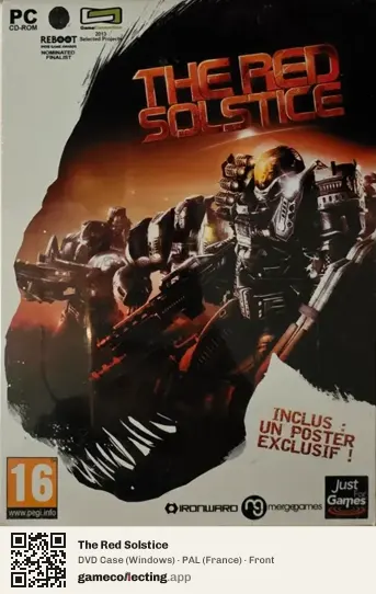 The Red Solstice Computer, France box front
