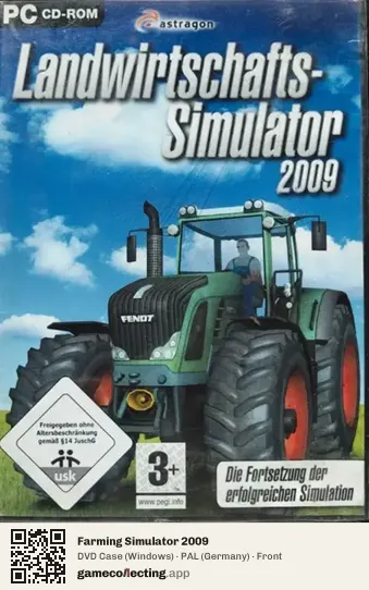 Farming Simulator 2009 Computer, Germany box front