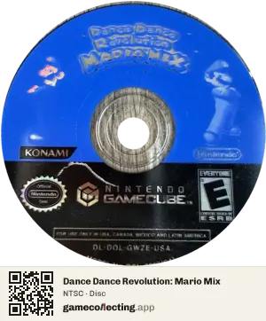 Dance Dance Revolution: Mario Mix Nintendo GameCube, NTSC disc