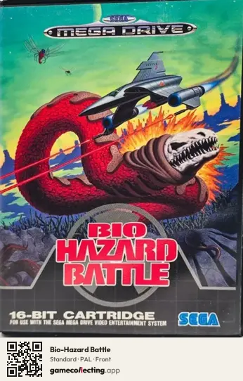 Bio-Hazard Battle Sega Mega Drive / Genesis, PAL box front