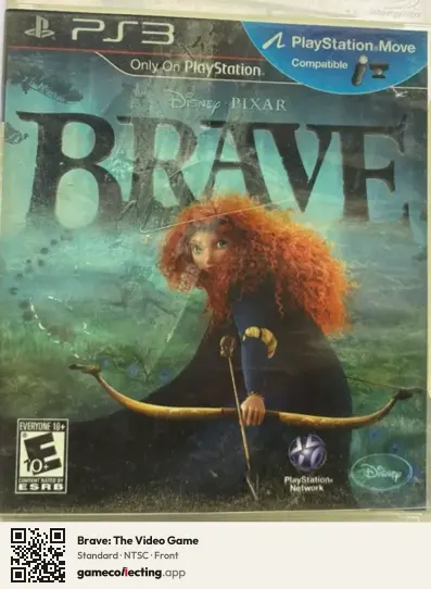 Brave: The Video Game PlayStation 3, NTSC box front