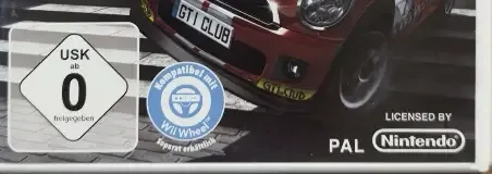 GTI Club Supermini Festa!, the USK square on its front
