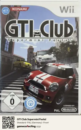 GTI Club Supermini Festa! Nintendo Wii, Germany box front
