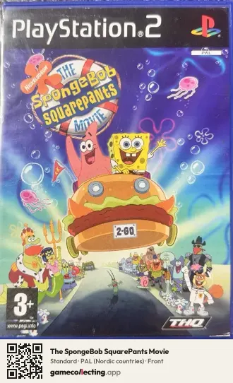 The SpongeBob SquarePants Movie PlayStation 2, Nordic countries box front