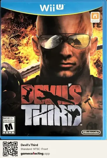 Devil's Third Nintendo Wii U, NTSC box front
