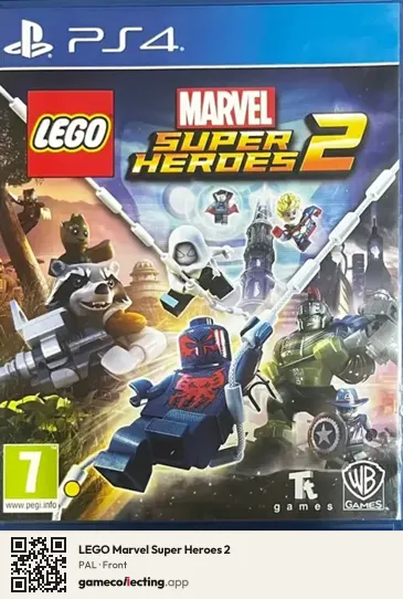 LEGO Marvel Super Heroes 2 PlayStation 4, PAL box front