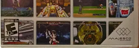 Furu Furu Park, the ESRB box on its front