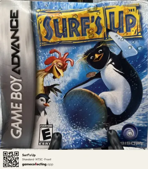 Surf's Up Game Boy Advance, NTSC box front