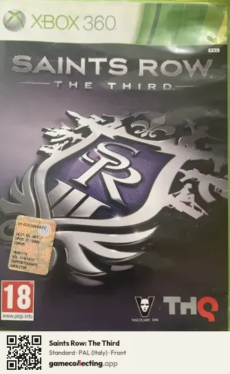 Saints Row: The Third Xbox 360, Italy box front