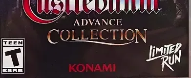 Castlevania Advance Collection, the ESRB box on its front