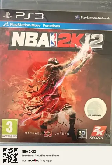 NBA 2K12 PlayStation 3, France box front