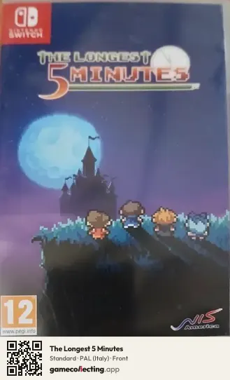 The Longest 5 Minutes Nintendo Switch, Italy box front