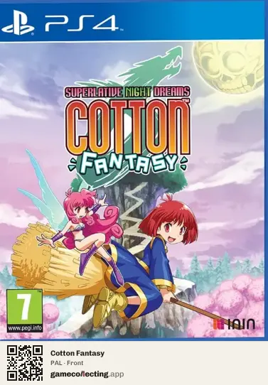 Cotton Fantasy PlayStation 4, PAL box front