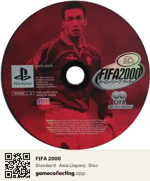 FIFA 2000 PlayStation, Asia disc