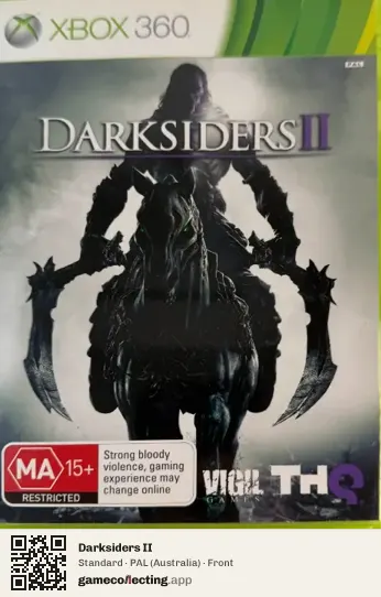 Darksiders II Xbox 360, Australia box front