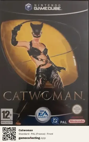 Catwoman Nintendo GameCube, France box front