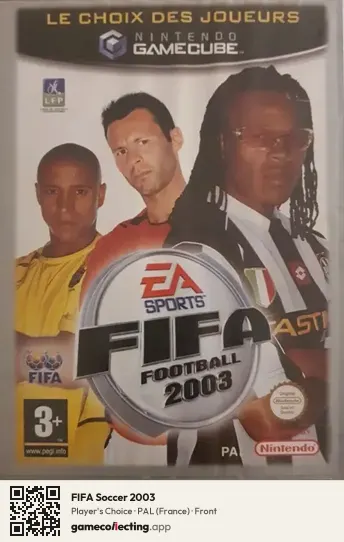 FIFA Soccer 2003 Nintendo GameCube, France box front