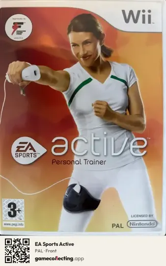 EA Sports Active Nintendo Wii, PAL box front