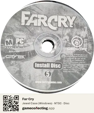 Far Cry Computer, NTSC disc