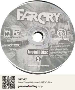 Far Cry Computer, NTSC disc
