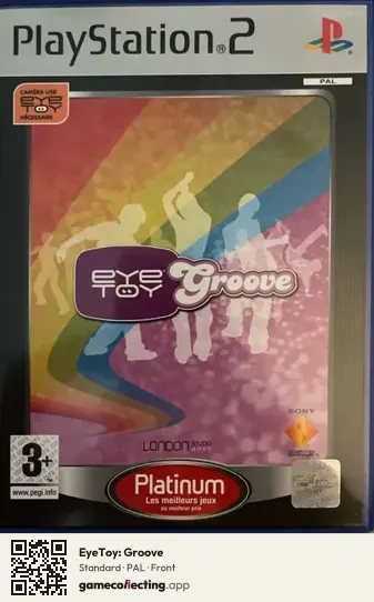 EyeToy: Groove PlayStation 2, PAL box front