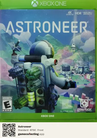 Astroneer Xbox One, NTSC box front