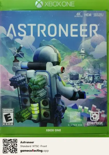 Astroneer Xbox One, NTSC box front