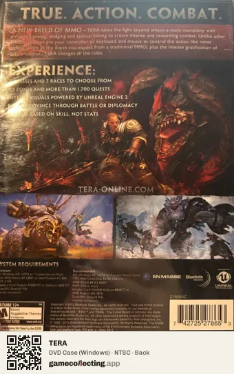 TERA Computer, NTSC box back