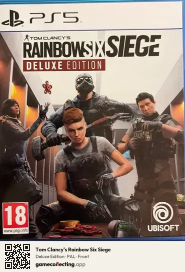 Tom Clancy's Rainbow Six Siege PlayStation 5, PAL box front