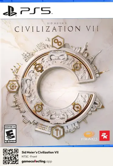 Sid Meier's Civilization VII PlayStation 5, NTSC box front